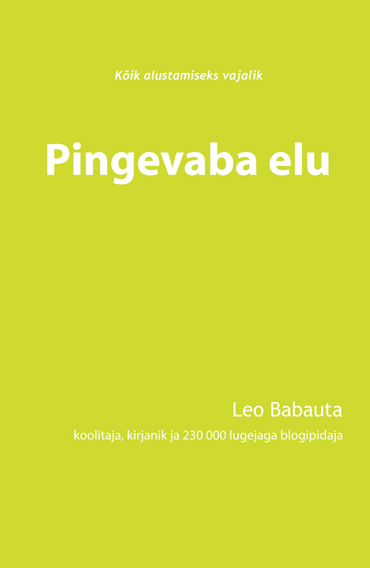 Книга Pingevaba elu из серии , созданная Leo Babauta, может относится к жанру Личностный рост, Зарубежная психология. Стоимость электронной книги Pingevaba elu с идентификатором 21193476 составляет 397.75 руб.