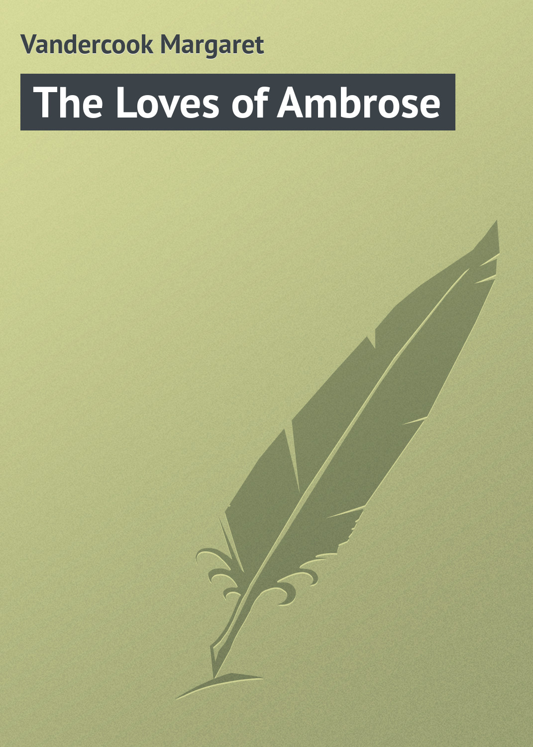 The Loves of Ambrose