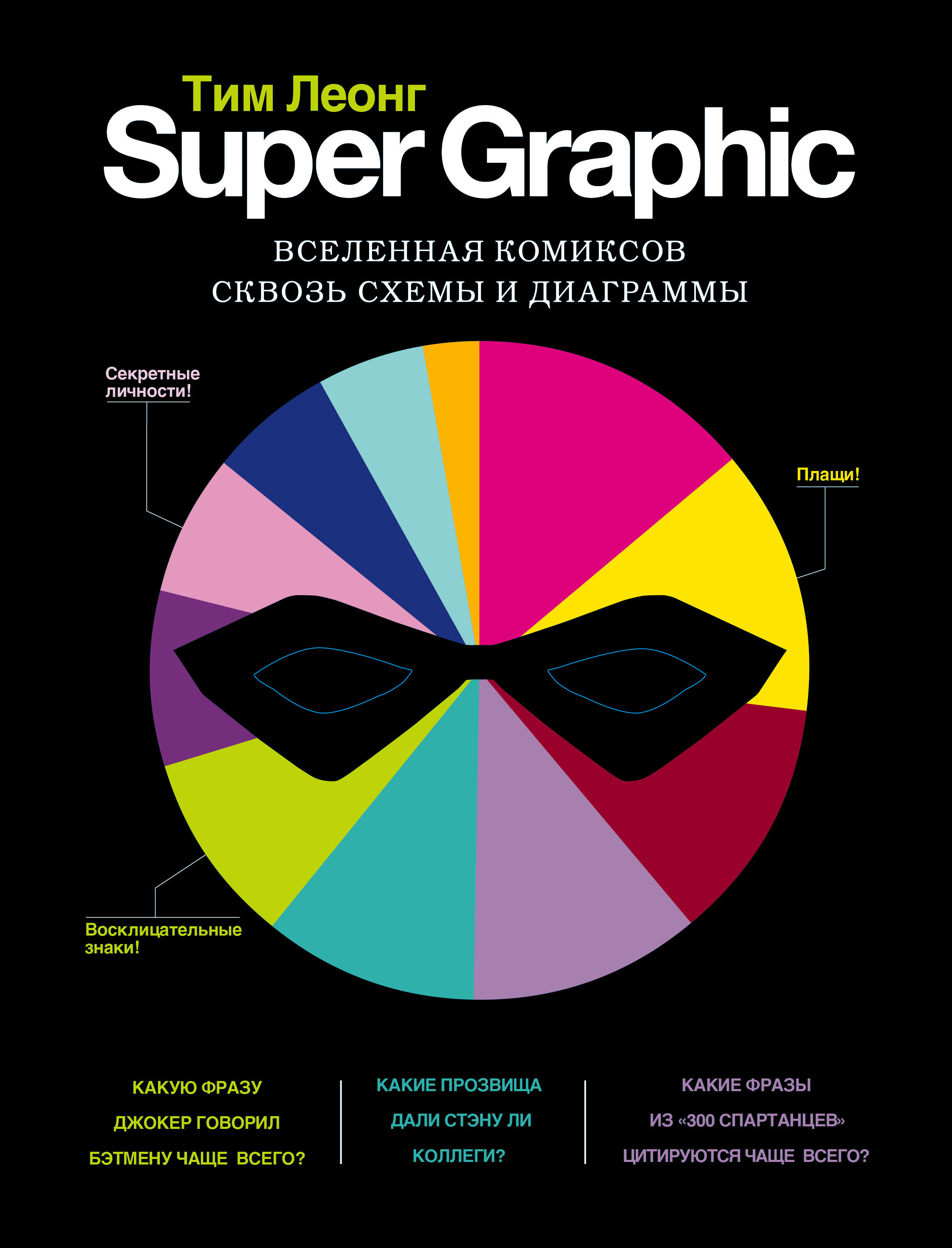 Super Graphic.Вселенная комиксов сквозь схемы и диаграммы