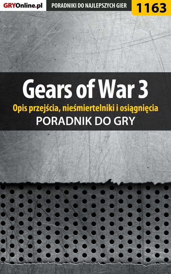 Книга Poradniki do gier Gears of War 3 (opis przejścia, nieśmiertelniki, osiągnięcia) созданная Michał Basta «Wolfen» может относится к жанру компьютерная справочная литература, программы. Стоимость электронной книги Gears of War 3 (opis przejścia, nieśmiertelniki, osiągnięcia) с идентификатором 57201876 составляет 130.77 руб.