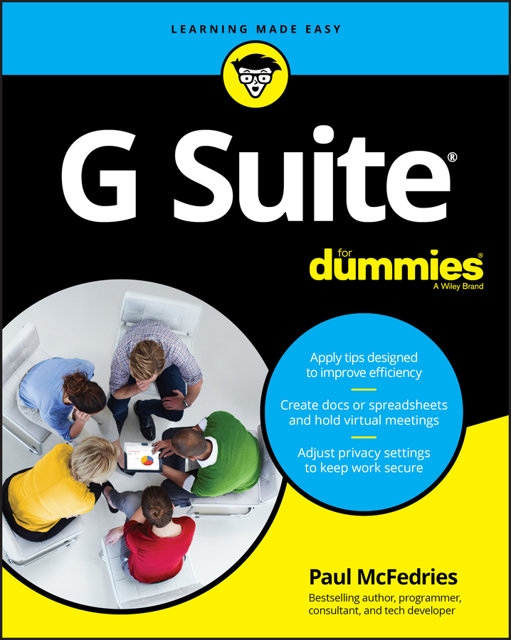 Книга  G Suite For Dummies созданная Paul McFedries, Wiley может относится к жанру программы. Стоимость электронной книги G Suite For Dummies с идентификатором 62350770 составляет 2012.88 руб.