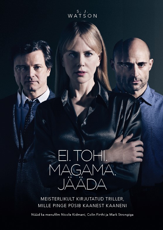 

Ei. Tohi. Magama. Jääda