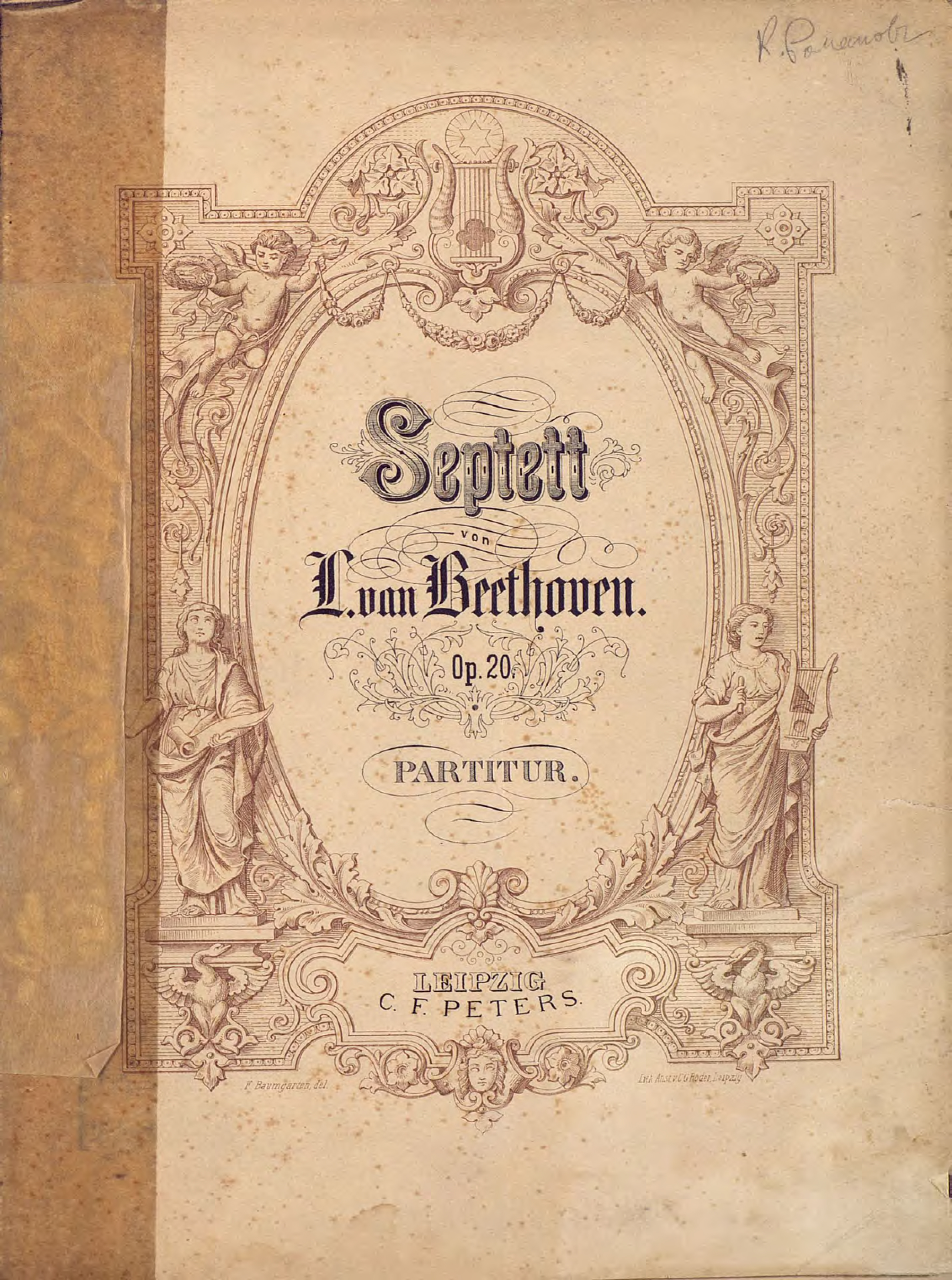 Людвиг ван Бетховен Septett v. L. van Beethoven