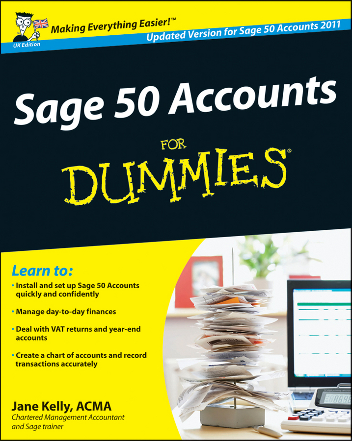 Jane Kelly Sage 50 Accounts For Dummies