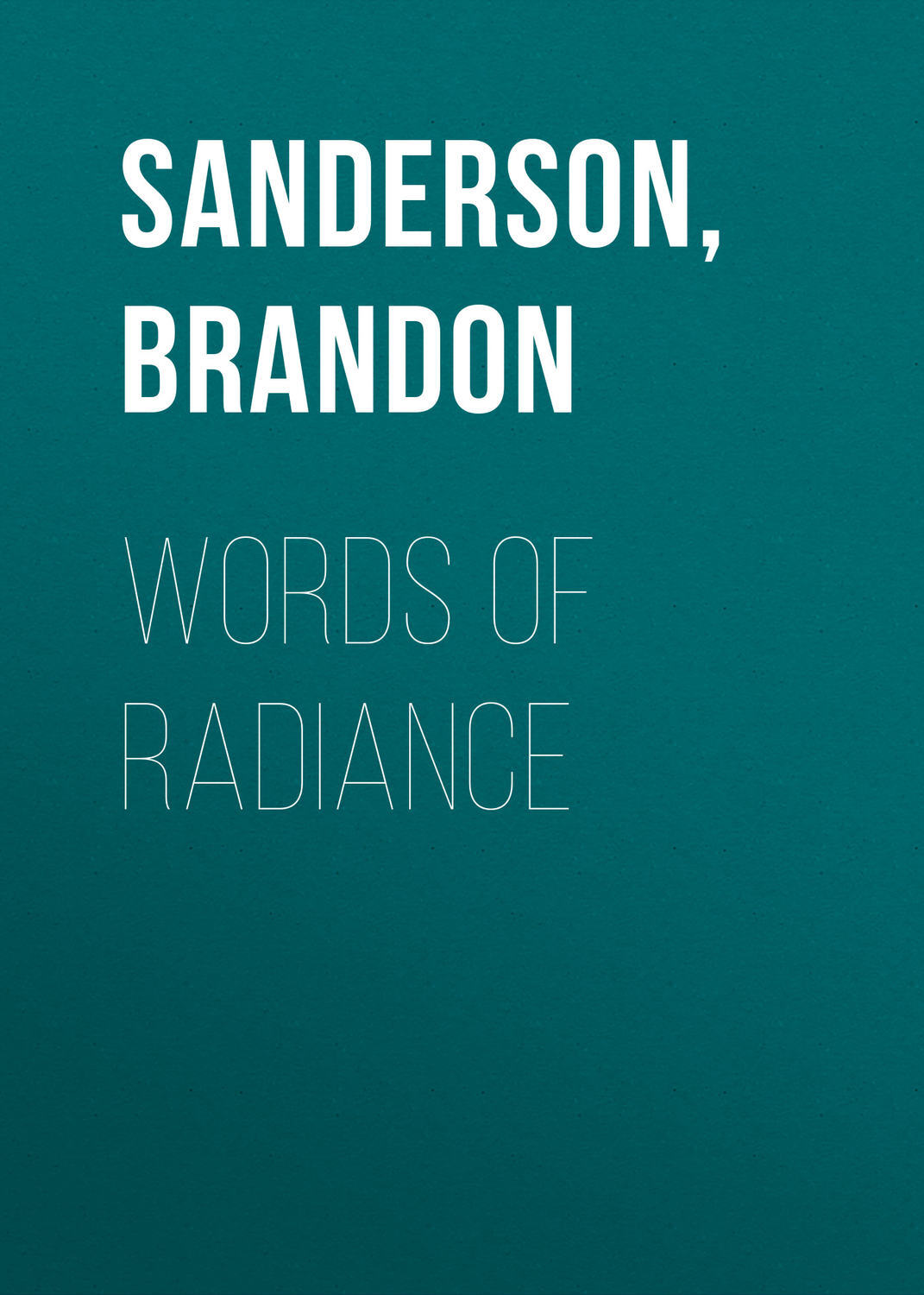 Words of Radiance