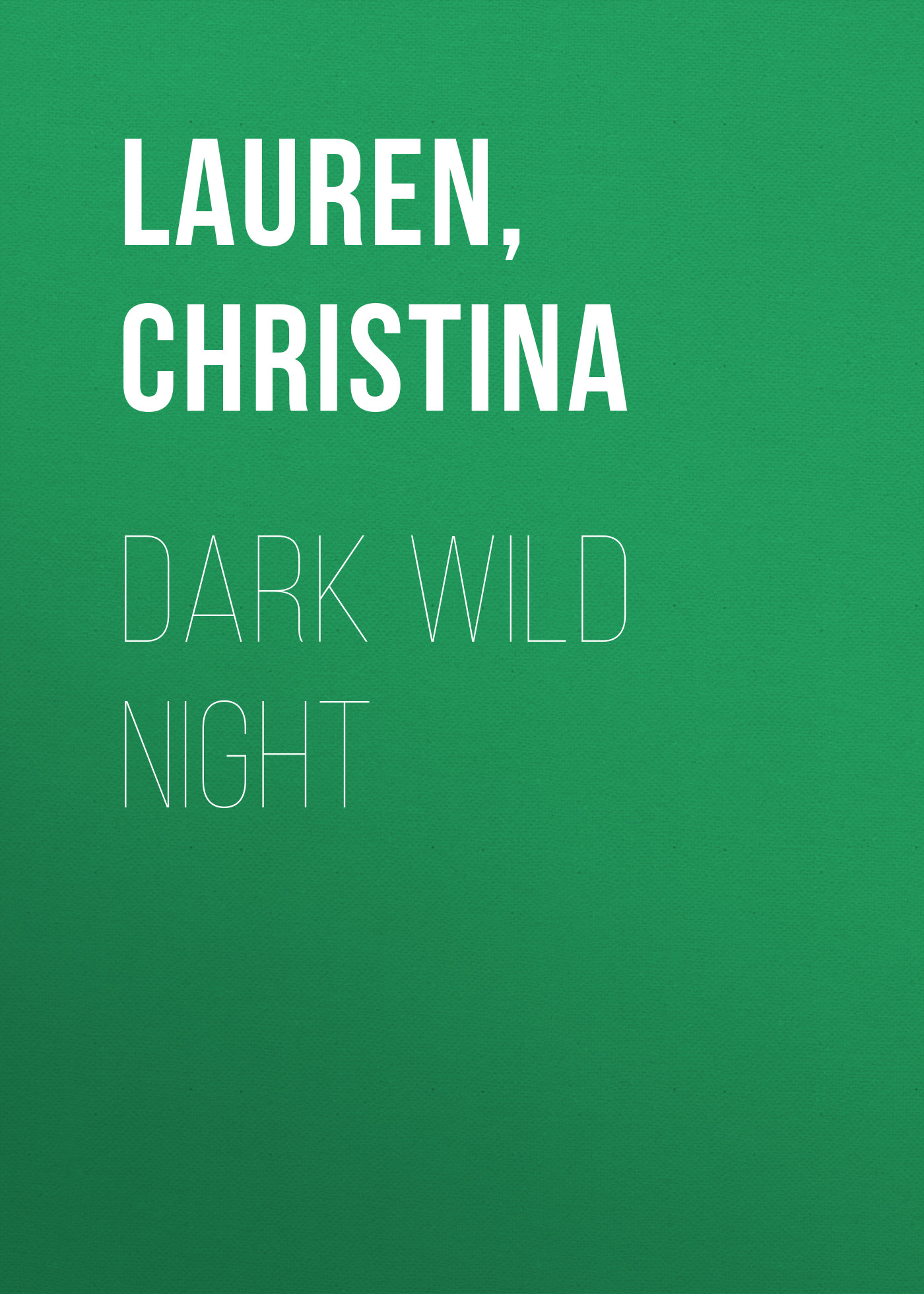 Dark Wild Night