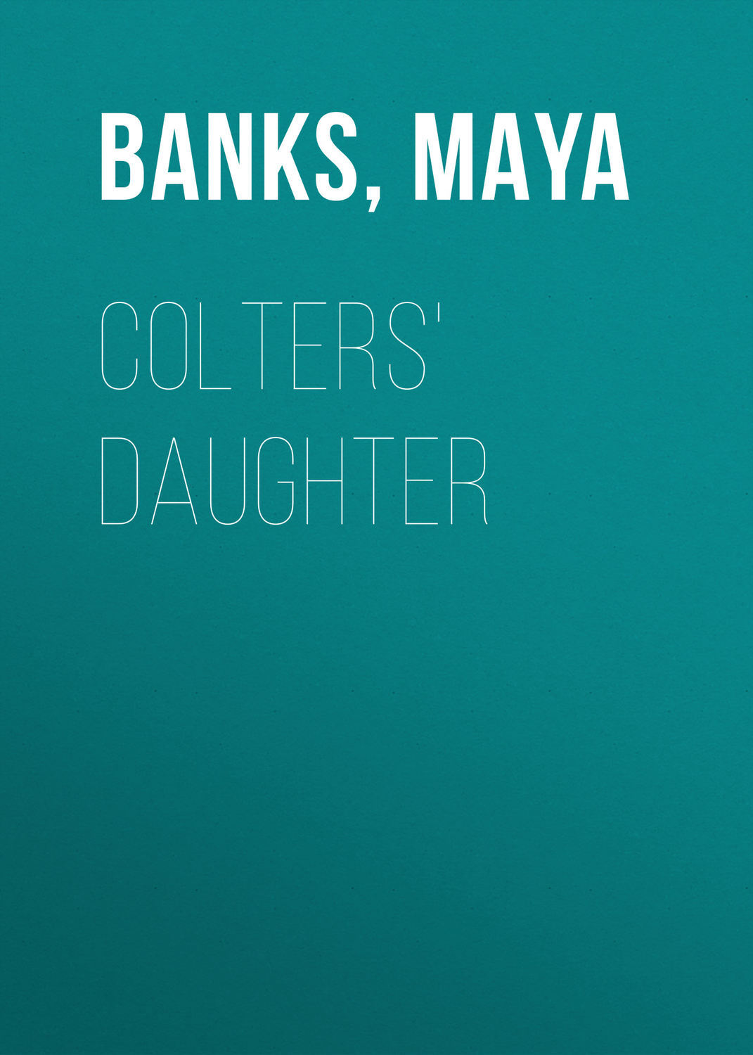 Colters' Daughter