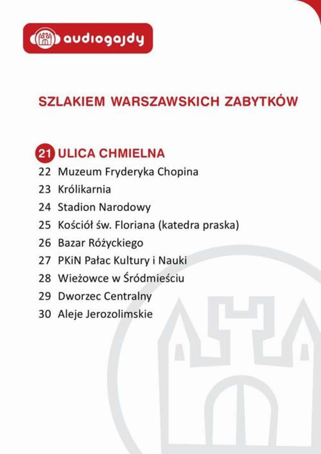 Ulica Chmielna. Szlakiem warszawskich zabytków