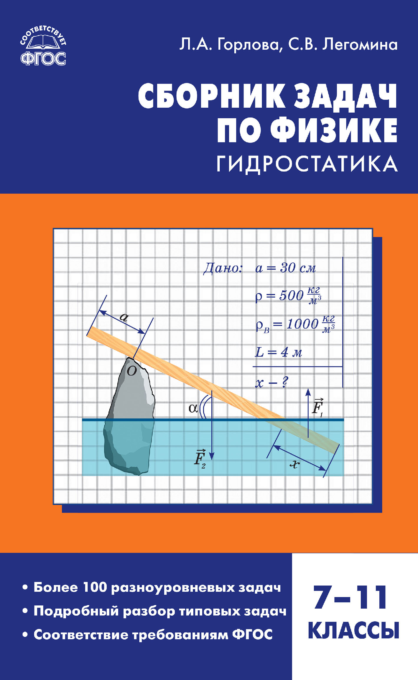 Сборник задач по физике. Гидростатика. 7–11 классы, Л. А. Горлова – скачать  pdf на ЛитРес