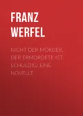 Nicht der Mörder, der Ermordete ist schuldig: Eine Novelle - Franz Werfel