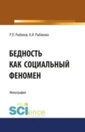 Бедность как социальный феномен. (Аспирантура, Бакалавриат, Магистратура, Специалитет). Монография. - Анна Игоревна Рыбакова