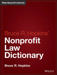 Hopkins\' Nonprofit Law Dictionary