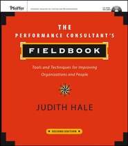 The Performance Consultant\'s Fieldbook