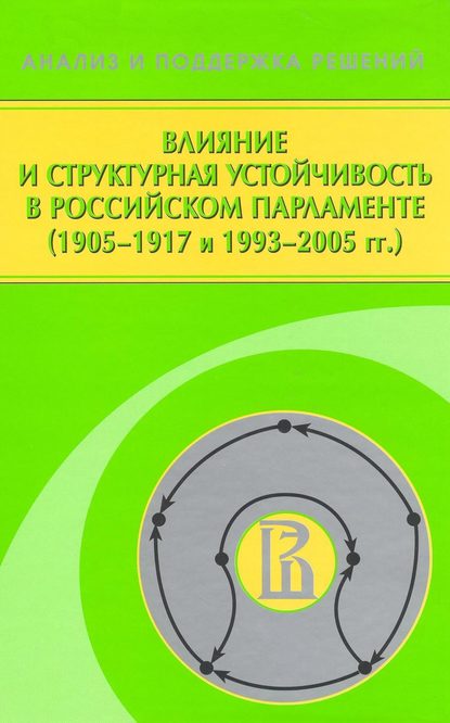 Ф. Т. Алескеров — Влияние и структурная устойчивость в Российском парламенте (1905—1917 и 1993—2005 гг.)