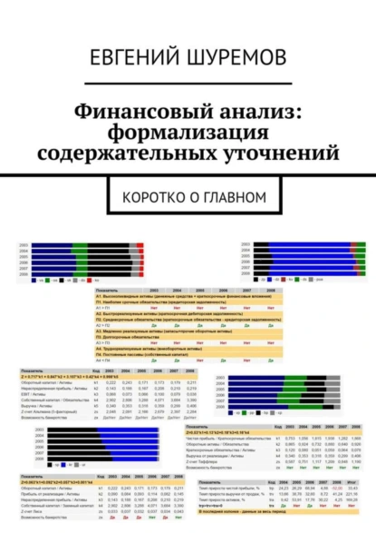 Обложка книги Финансовый анализ: формализация содержательных уточнений. Коротко о главном, Евгений Леонидович Шуремов