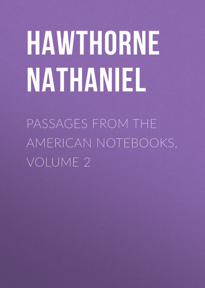 Натаниель Готорн — Passages from the American Notebooks, Volume 2