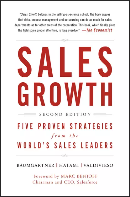 Обложка книги Sales Growth. Five Proven Strategies from the World's Sales Leaders, Marc Benioff