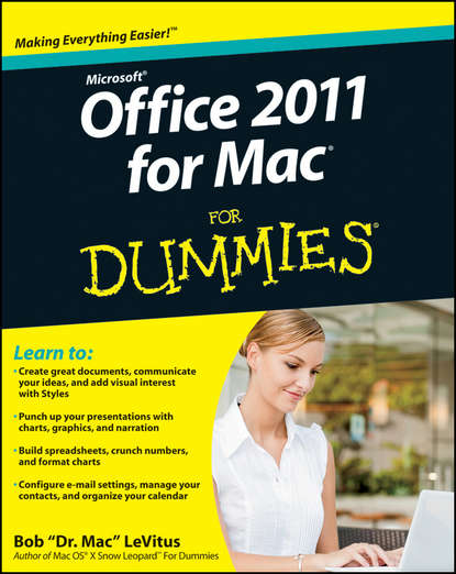 Bob LeVitus — Office 2011 for Mac For Dummies