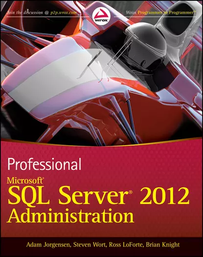 Обложка книги Professional Microsoft SQL Server 2012 Administration, Brian Knight