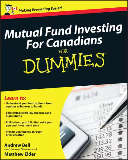 Обложка книги Mutual Fund Investing For Canadians For Dummies, Andrew  Bell