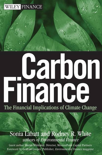 Sonia  Labatt - Carbon Finance. The Financial Implications of Climate Change