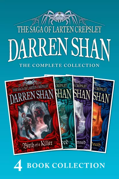 Обложка книги The Saga of Larten Crepsley 1-4, Darren Shan