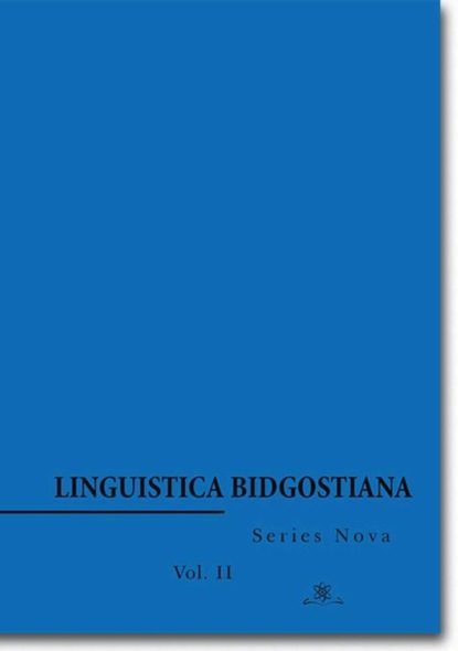 Группа авторов - Linguistica Bidgostiana. Series nova. Vol. 2