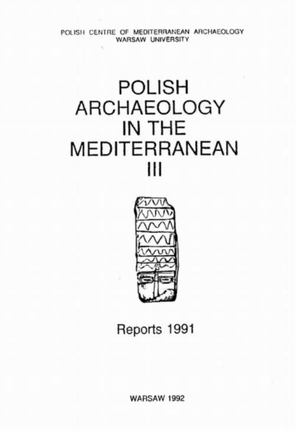 

Polish Archaeology in the Mediterranean 3
