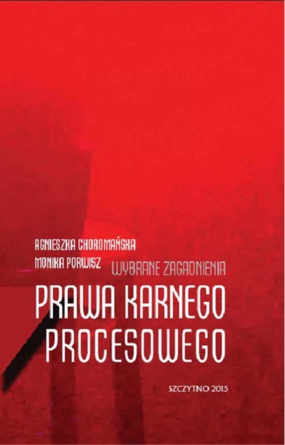 Monika Porwisz - Wybrane zagadnienia prawa karnego procesowego