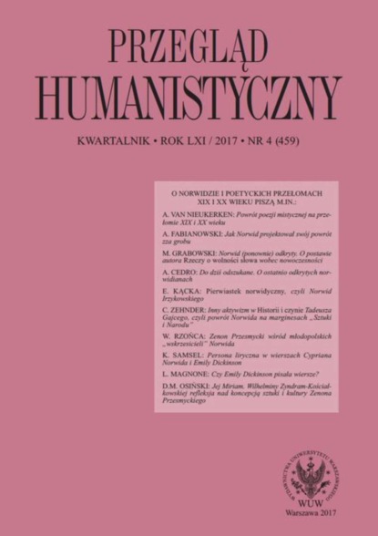 

Przegląd Humanistyczny 2017/4 (459)