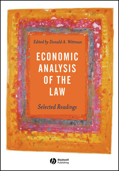 Economic Analysis of the Law - Группа авторов