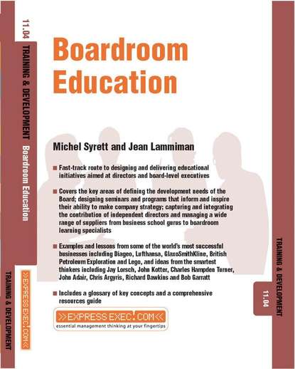 Michel  Syrett - Boardroom Education