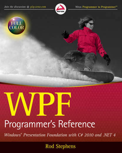 Rod Stephens — WPF Programmer's Reference