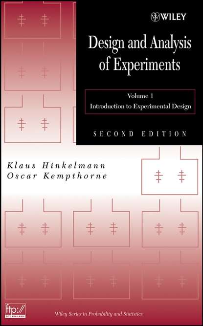 Klaus  Hinkelmann - Design and Analysis of Experiments, Volume 1