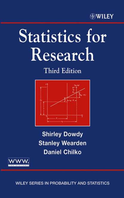 Shirley  Dowdy - Statistics for Research