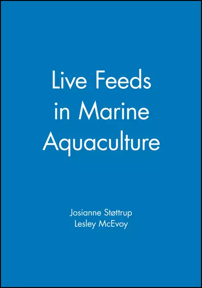 Обложка книги Live Feeds in Marine Aquaculture, Lesley  McEvoy