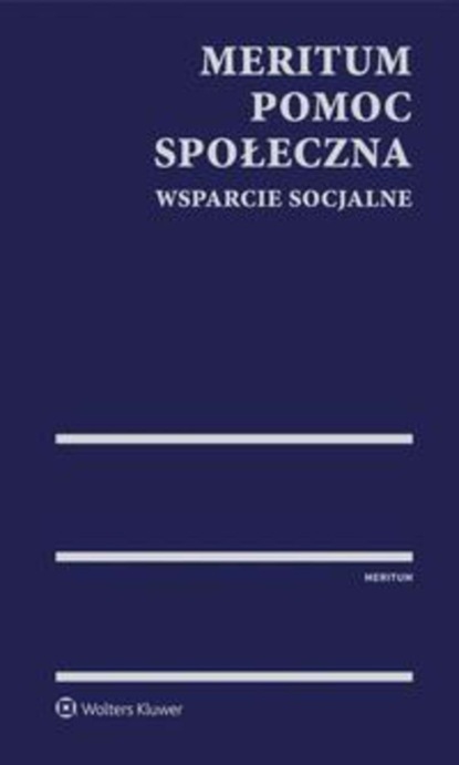 Iwona Sierpowska - MERITUM Pomoc społeczna. Wsparcie socjalne