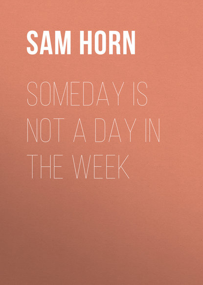 Sam Horn - Someday Is Not a Day in the Week