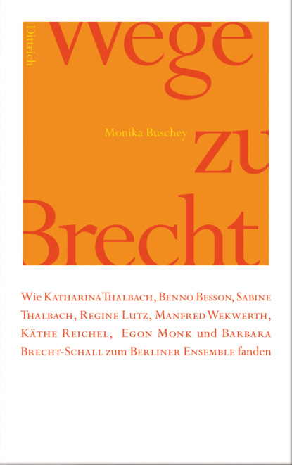 

Wege zu Brecht