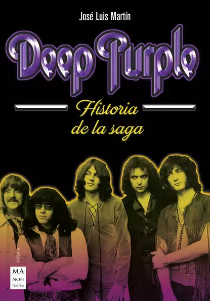 Обложка книги Deep Purple, José Luis Martín