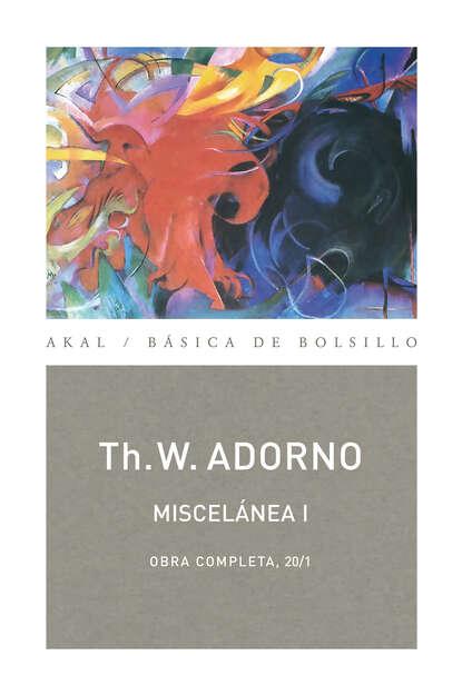 Theodor W. Adorno - Miscelánea I