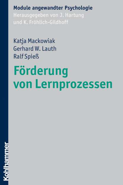 

Förderung von Lernprozessen