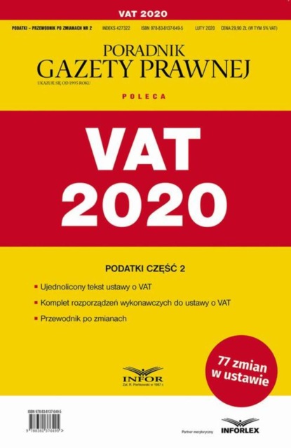 praca zbiorowa - Vat 2020