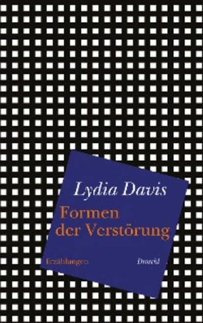 Обложка книги Formen der Verstörung, Lydia  Davis