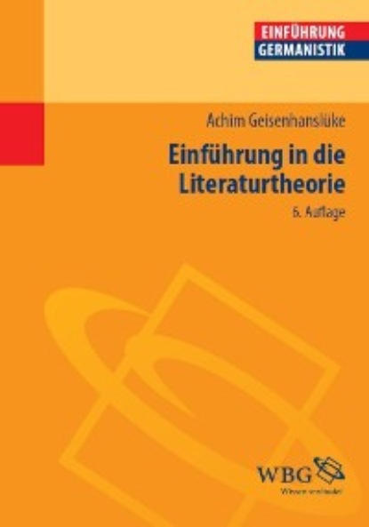 

Einführung in die Literaturtheorie