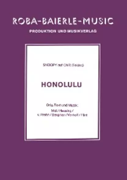 Обложка книги Honululu, Mol