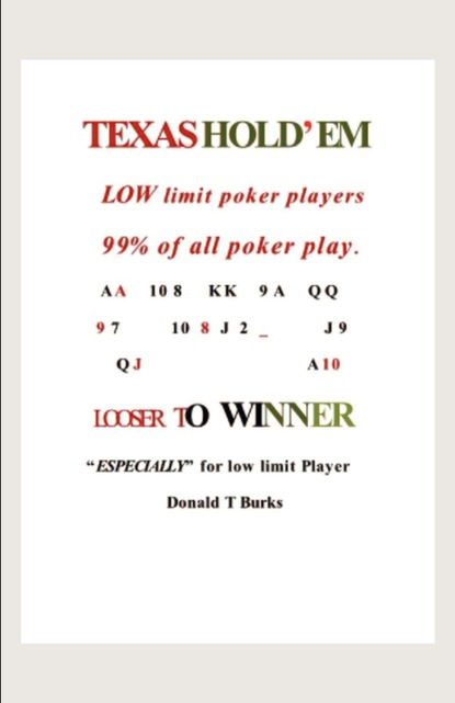 

LOW LIMIT POKER BOOK
