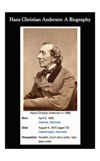 

Hans Christian Andersen