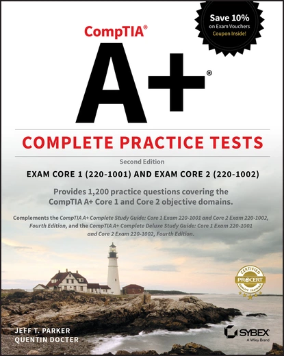 Обложка книги CompTIA A+ Complete Practice Tests, Jeff T. Parker