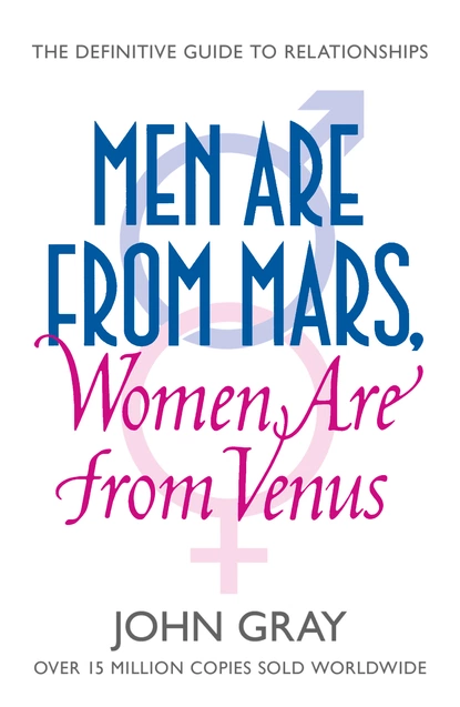 Обложка книги Men Are from Mars, Women Are from Venus, Джон Грэй